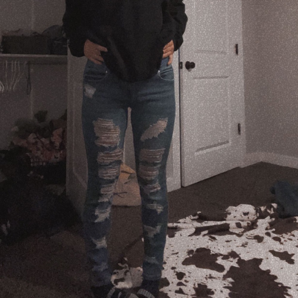 The jeans are the brand almost famous. I probably bought them 1-2 years ago.